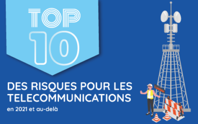Le Top 10 des risques pour les télécommunications en 2021 et au-delà [Infographie]