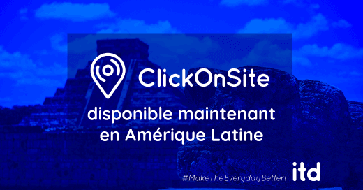 IT-Development lance ClickOnSite en Amérique Latine
