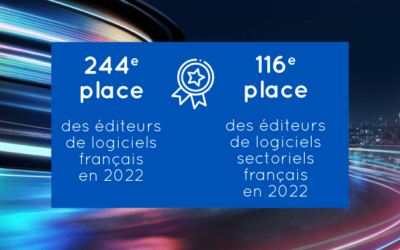 ITD classé à la 116e place des éditeurs de logiciels sectoriels français par Ernst & Young 